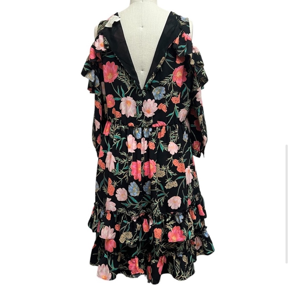Kate Spade Cold Shoulder Blossom Floral Dress - Picture 5 of 9